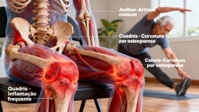 Problemas Osteoarticulares: Artrose e Osteoporose nos Idosos Brasileiros.