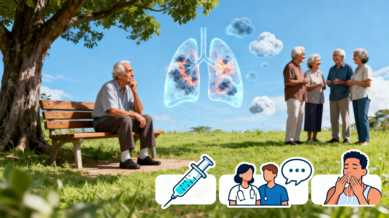 Saúde Mental e Respiratória: Solidão e Infecções nos Idosos Brasileiros.